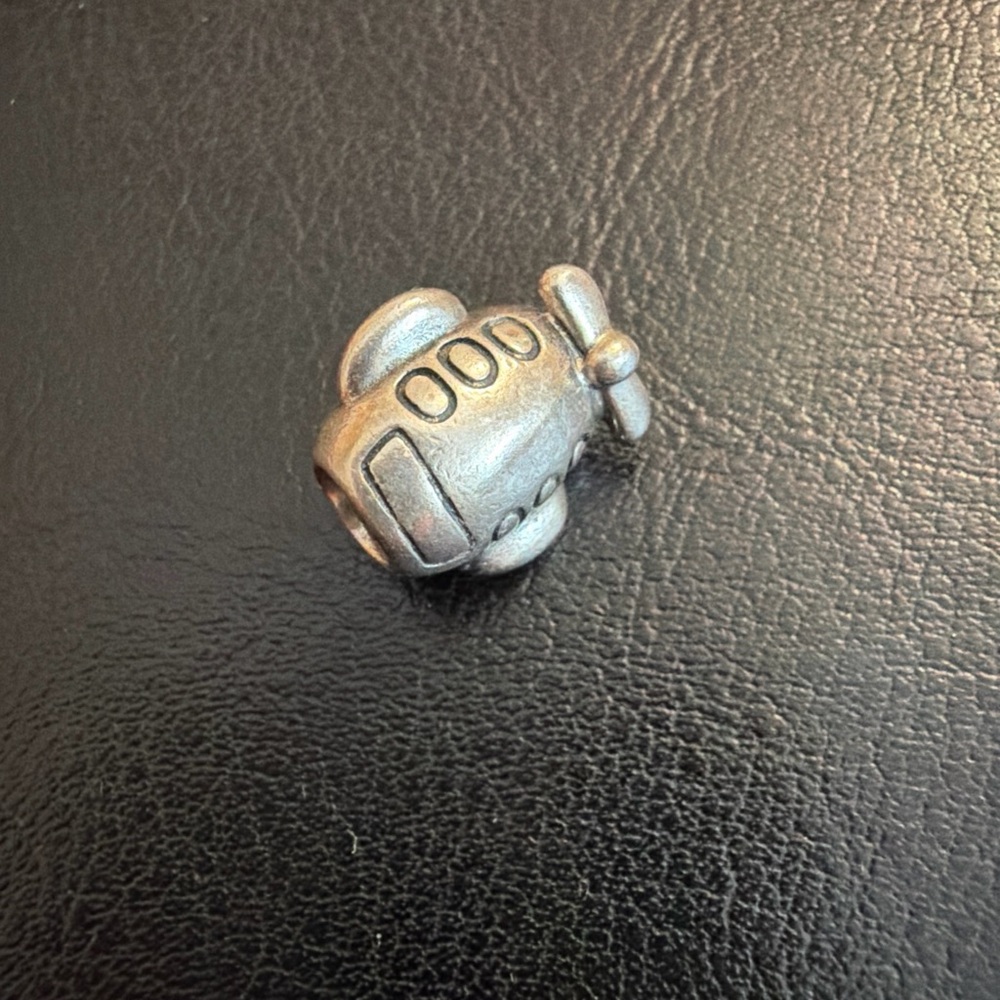 Pandora Authentic Sterling Silver Airplane Charm
